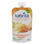 Пюре мультизлаковый пудинг Кабрита 100гр