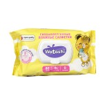 Влажные салфетки Watashi 0+ 80шт