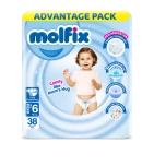 Подгузники  Molfix 6 Extra Large 15кг. 36шт.