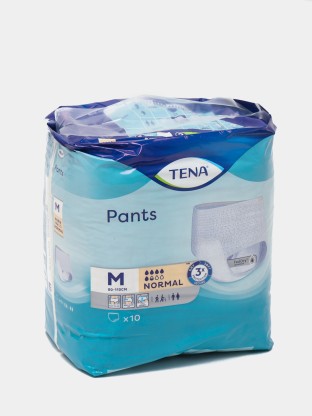 Трусики Tena Pants белые M 10 шт