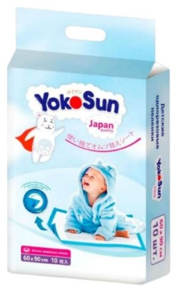 Пеленки Yokosun 60*90 , 10 шт