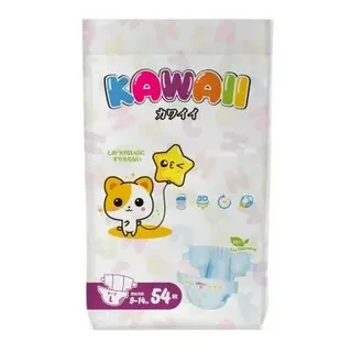 Подгузники Kawaii  L 54 шт