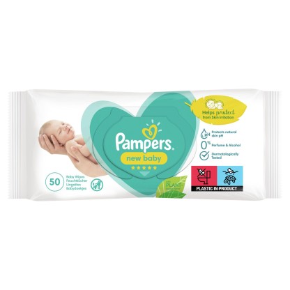 PAMPERS Детские влажные салфетки new baby 46 ПрепакКор