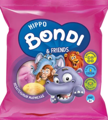 БОНДИ жевательный мармелад, 100 г