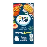 Каша Фрутоняня перед сном Пшенная с тыквой и персиком 6+