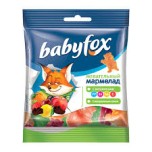Мармелад жевательный babyfox бегемоты 30г