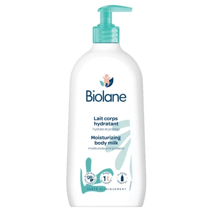 Увлажняющее молочко для тела Biolane, 350 мл
