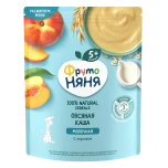 Фрутоняня каша молочная Овсяная с персиком 5мес