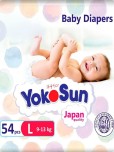 Подгузники YokoSun (9-13 кг) L54