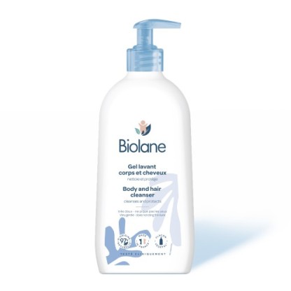 Biolane гель для тела и волос 2в1