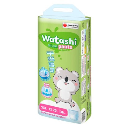 Трусики Watashi XL-36 13-20 кг