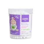 Ватные палочки AMRA 0+ с алоэ вера,100 шт