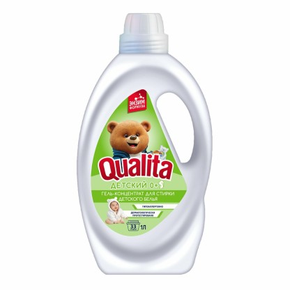 Гель для стирки Qualita для детского белья, 1000 мл