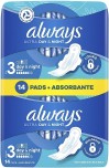 Прокладки Always Ultra гигиенические ароматизированные Day&Night Duo, 14шт