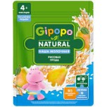 Каша молочная Gipopo Natural Рисовая Груша