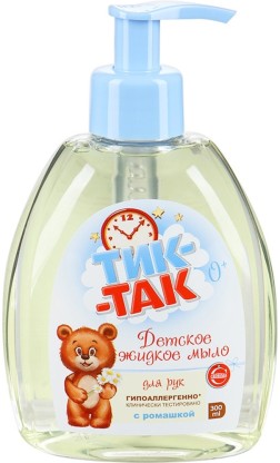 Жидкое мыло тик-так 300мл.