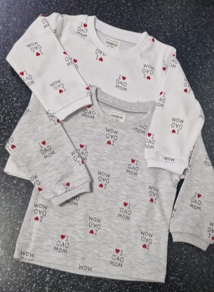 Лонгслив Папа-мама