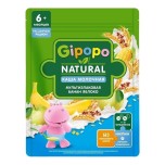 Каша Молочная Gipopo Natural Мультизлаковая Банан Яблоко