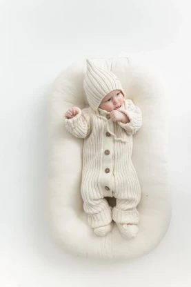 Вязаный комбинезон 3 в 1 из 100% органического хлопка