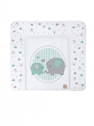 Пеленальный матрасик "Слоники" 80*71