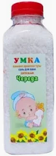 СОЛЬ ДЛЯ ВАНН "УМКА" ЧЕРЕДА 650ГР ФЛАКОН&&