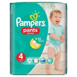 Трусики Pampers pants  4 (8-14 кг),16шт