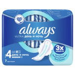 Прокладки Always Ultra, 7шт Night single