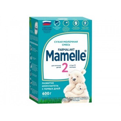 Молочная смесь Mamelle 2, 600г