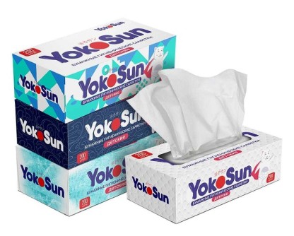 YokoSun Салфетки бум.детские 200шт
