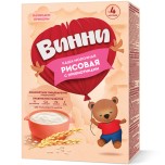 Каша Винни рисовая с пребиотиками молочная (с 4 мес ), 200г