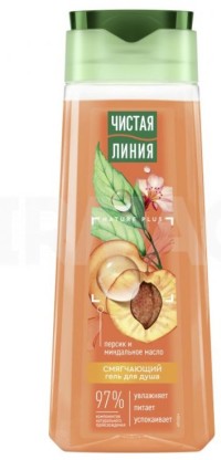 Гель для душа Чистая линия Смягчающий 250мл