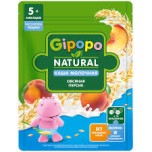 Каша молочная Gipopo Natural Овсяная Персик