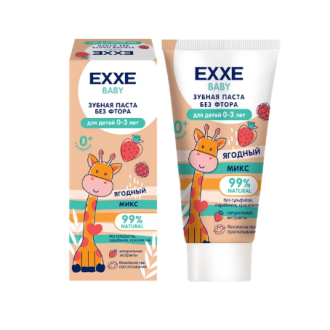 Зубная паста EXXE Ягодный микс,50 мл
