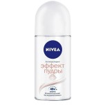 АНТИПЕРСПИРАНТ NIVEA РОЛИКОВЫЙ ЭФФЕКТ ПУДРЫ 48Ч 50МЛ ФЛ 50мл део ролик nivea эффект пу