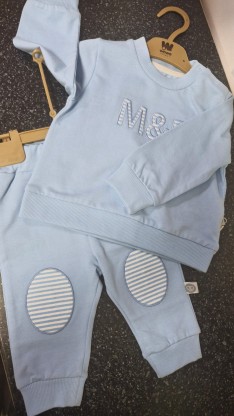 WW 555 Костюм спорт голубой