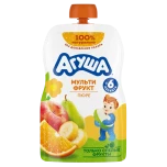 Пюре  Агуша мультифрукт  (с 6 мес), 90 г