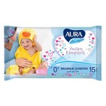 Салфетки влажные Аura Ultra Comfort , 15 шт