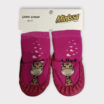 Носочки с подошвой Minissa Baby 16-17 размер