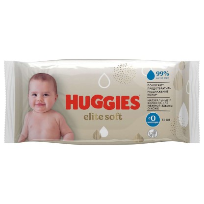 Влажные салфетки Hugges, 56*3 (168 шт)