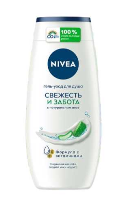 Гель для душа Nivea алоэ