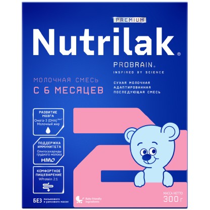 Смесь Nutrilak Premium  2 300гр.