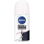 Дезодорант Nivea жен ролик черное белое 50мл