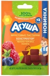 Фруктовые пастилки Агуша Конструктор, 12 г