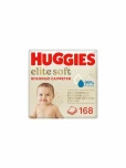 Салфетки влажные HUGGIES ELIT SOFТ 168шт (3уп*56шт)