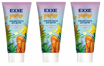 Зубная паста EXXE Банановый шейк