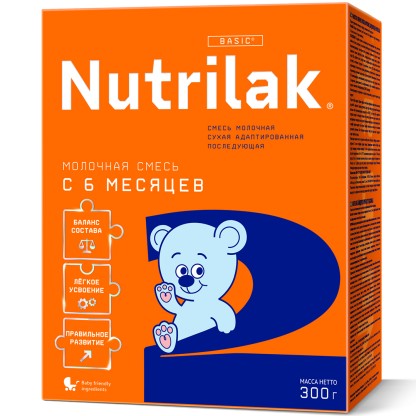 Смесь Nutrilak 2 300 гр.
