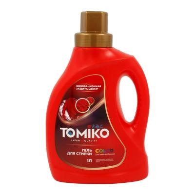 TOMIKO гель для стирки 1л для цветных тканей