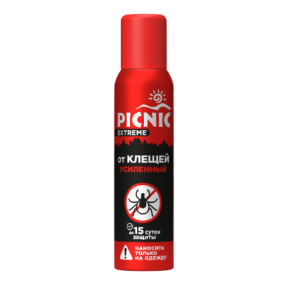 Аэрозоль от клещей Picnic Extreme, 150 мл