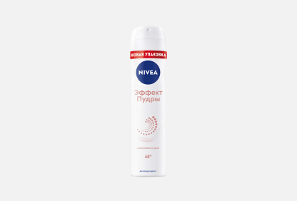 Nivea эффект пудры спрей