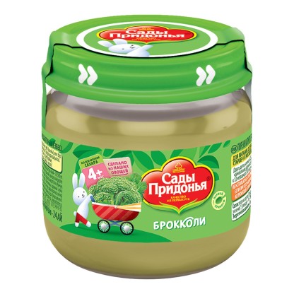 Сады придонья пюре из капусты брокколи